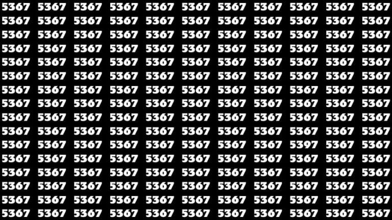 Optical Illusion Brain Challenge: If you have 50/50 Vision Find the number 5397 among 5367 in 14 Secs - networth, wiki, biography