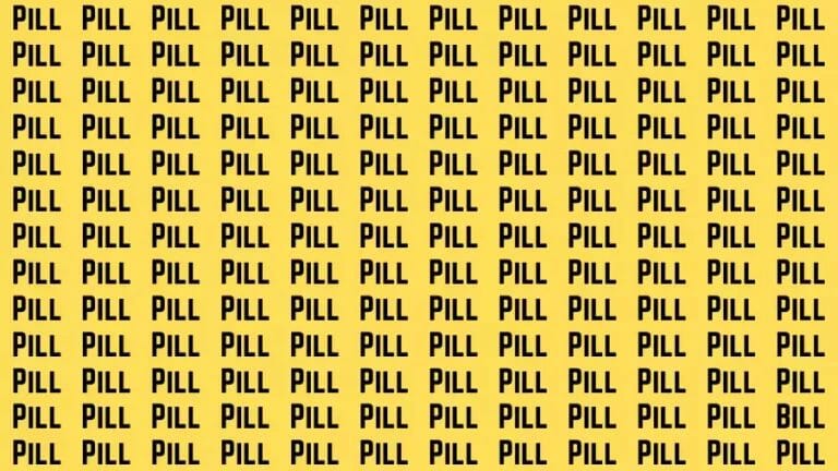 Optical Illusion Brain Test: If you have Sharp Eyes Find the Word Bill in 15 Secs - networth, wiki, biography