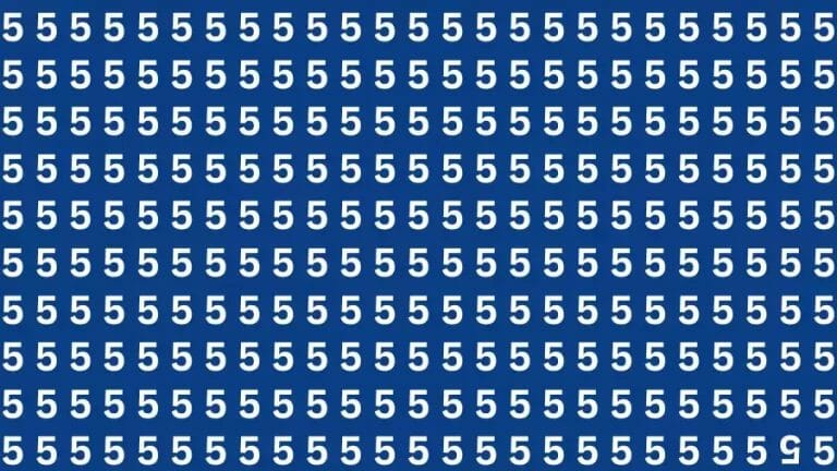 Optical Illusion Eye Test: If you have Sharp Eyes Find the Inverted 5 in 15 Secs - networth, wiki, biography