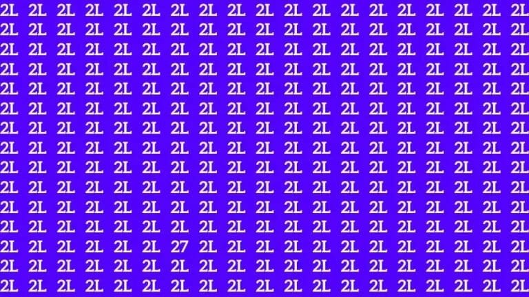 Optical Illusion Eye Test: Only Detective Brains Can Find the Number 27 in 18 Secs - networth, wiki, biography