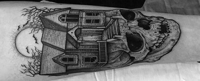 60 Haunted House Tattoo Designs for Men 2023 - networth, wiki, biography