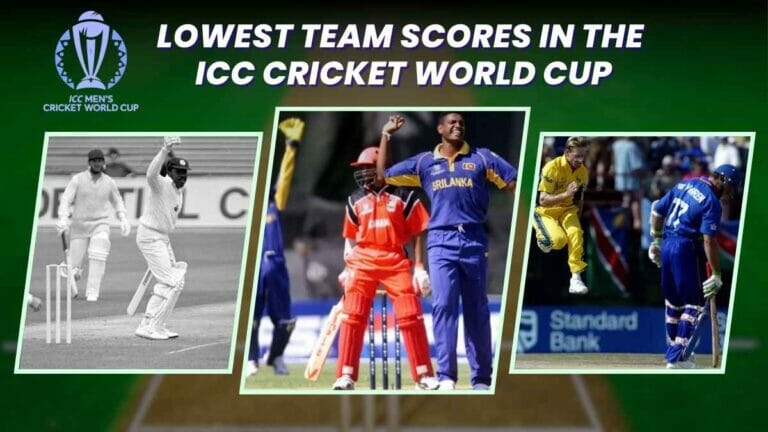 All-time lowest team scores in the ICC Cricket World Cup - networth, wiki, biography
