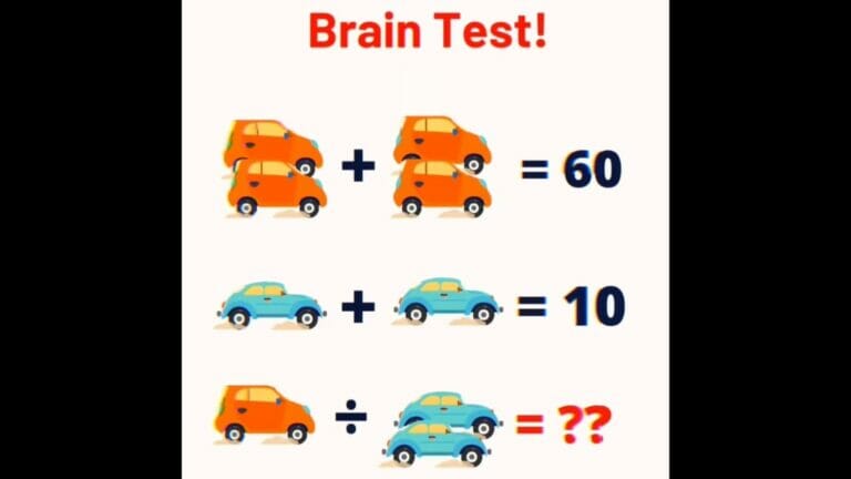 Can you solve this brain teaser featuring cars in 5 seconds? - networth, wiki, biography