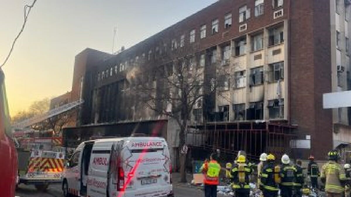Fire In JHB CBD Today Video: South Africa 73 dead in Johannesburg building fire 2023 - networth, wiki, biography