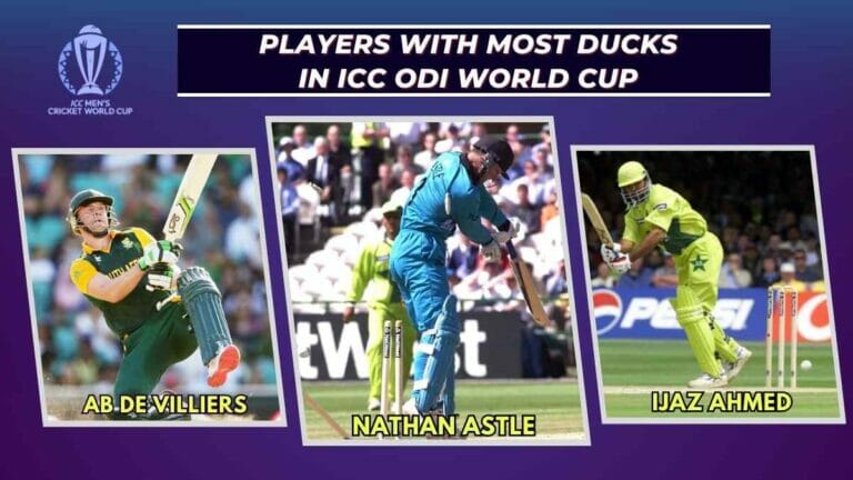 List of players with most ducks in the ICC ODI World Cup - networth, wiki, biography
