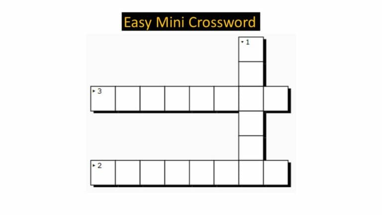 Mini crossword with answers: September 1, 2023 - networth, wiki, biography