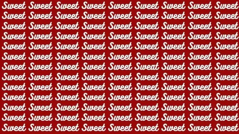 Optical Illusion: If you have Hawk Eyes Find the Word Sweat in 13 Secs - networth, wiki, biography