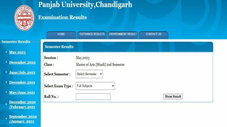 PU Chandigarh Result 2023 Out for MA Hindi, Prak Shastri Sem 2, Download Direct Link Here - networth, wiki, biography