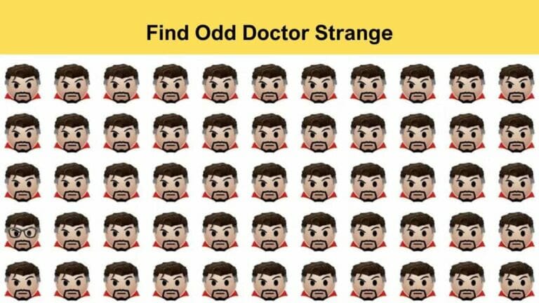 Seek and Find Puzzle: Find the Odd Doctor Strange Emoji in 5 seconds! - networth, wiki, biography