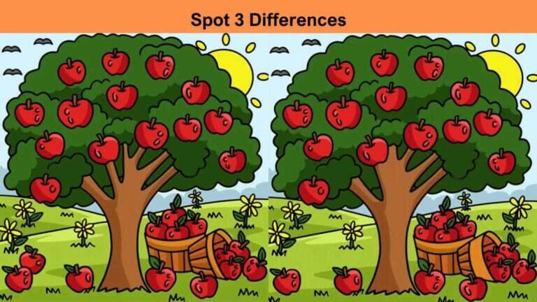 Spot 3 differences between apple tree pictures in 11 seconds! - networth, wiki, biography