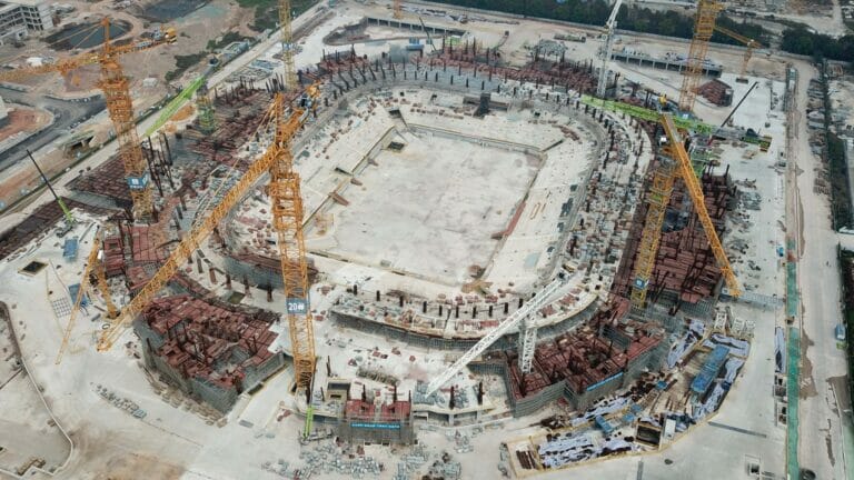 Stadium bigger than Wembley with 100,000 seats left half-finished and surrounded by cranes after club relegated - networth, wiki, biography