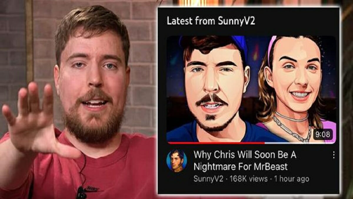 Youtuber Sunnyv2 Vs MrBeast controversy explained 2023 - networth, wiki, biography
