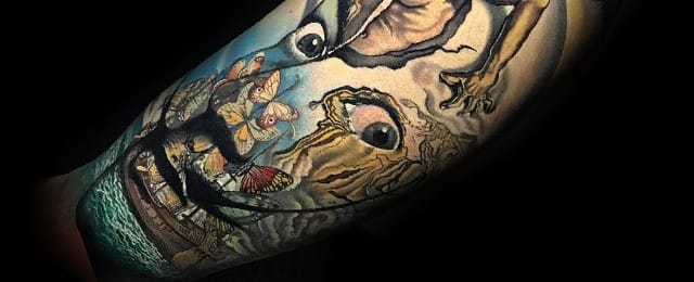 50 Salvador Dali Tattoo Designs for Men 2023 - networth, wiki, biography