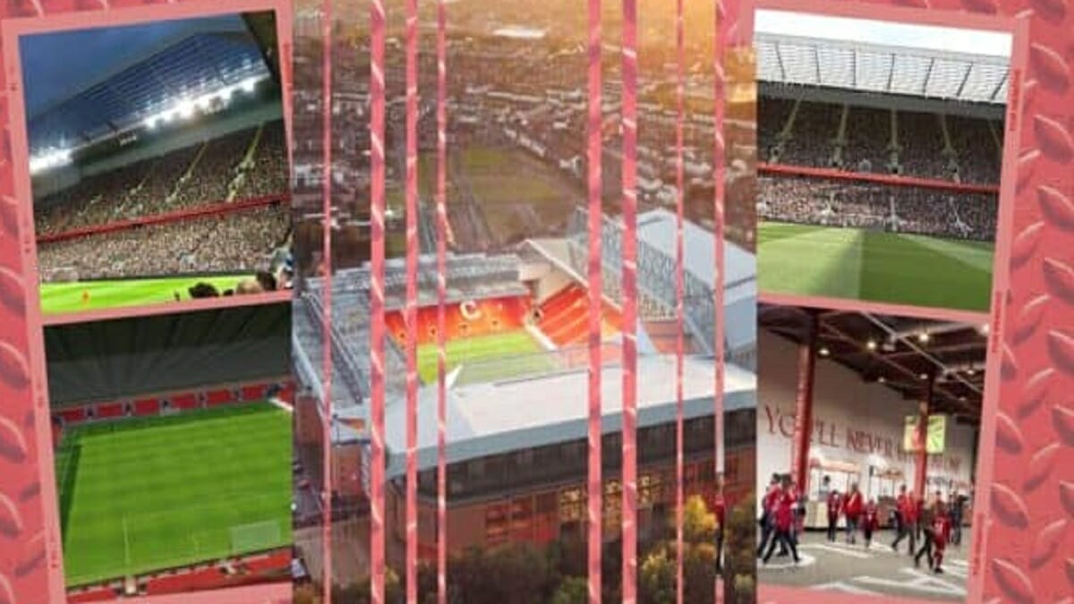 Anfield Road Expansion Photos Shows New Anfield Road Stand look for 2023/24 season 2023 - networth, wiki, biography