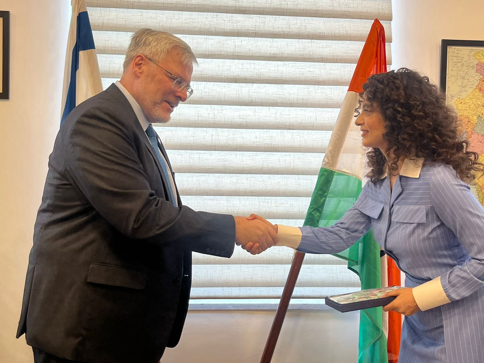 Kangana Ranaut Visits Israel Embassy, Meets Ambassador Naor Gilon 2023 - networth, wiki, biography