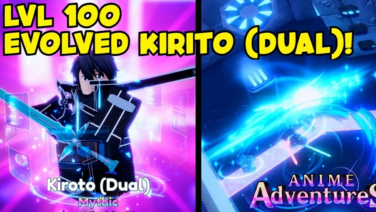 Kirito Anime Adventures Lvl 100 Evolved Kirito (Dual) 2023 - networth, wiki, biography