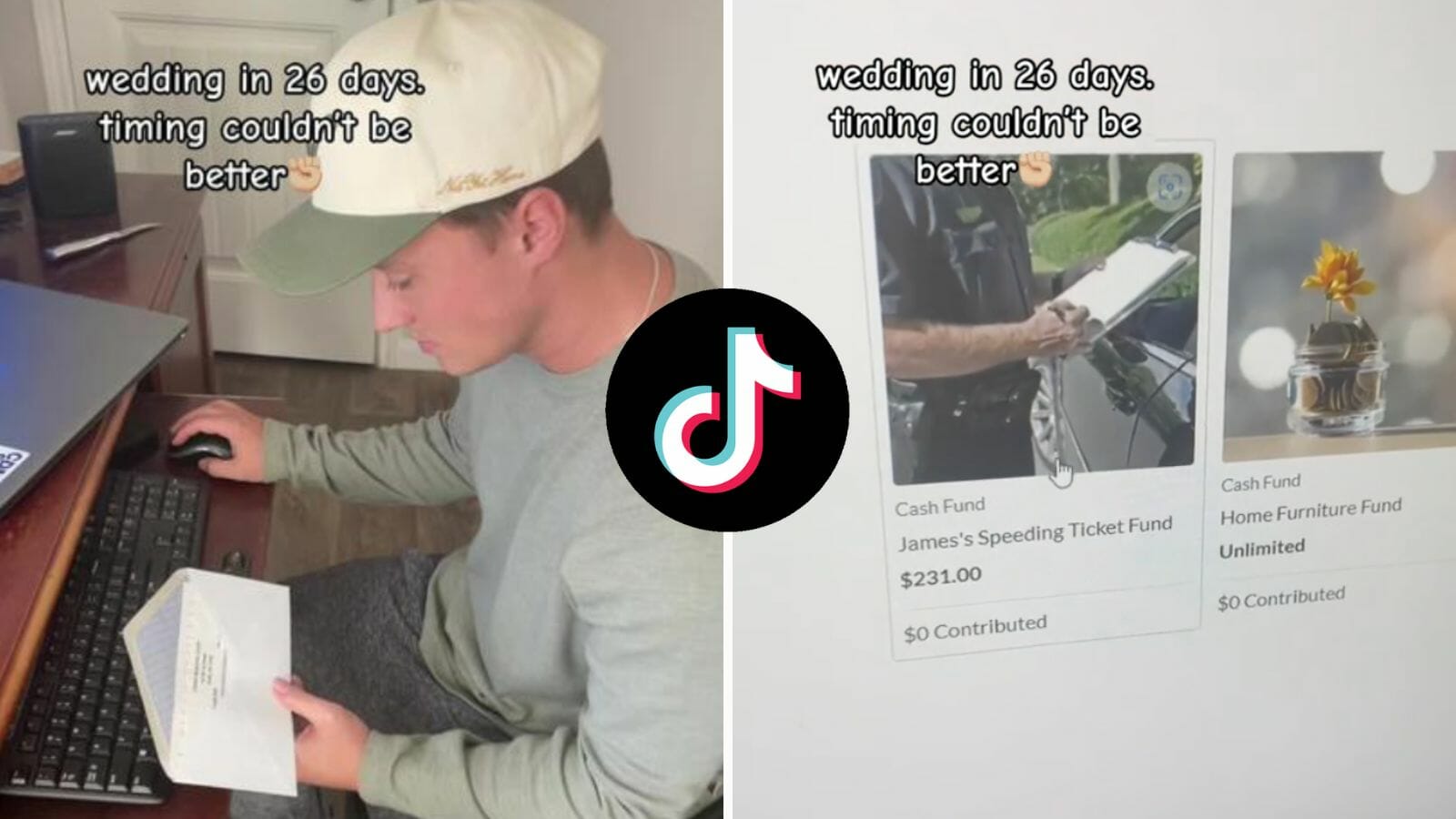 The couple went viral after adding a speeding ticket to their wedding registry 2023 - networth, wiki, biography