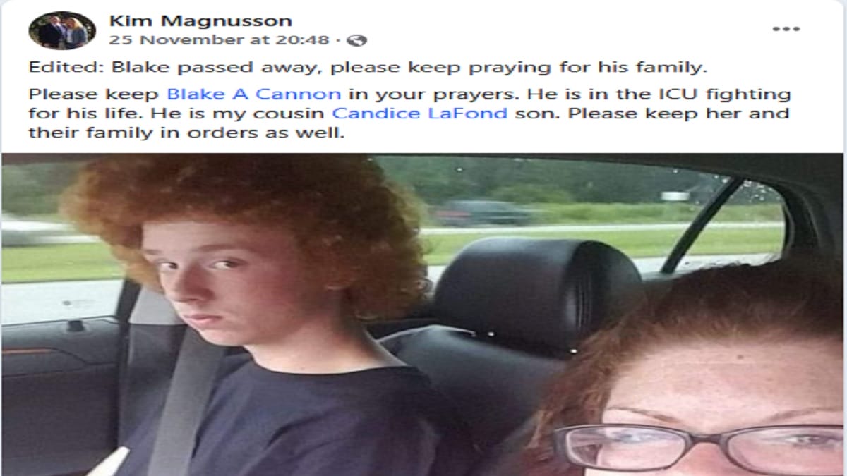 Candice Blake Cannon Passed Away, Resident Of The South Carolina? 2023 - networth, wiki, biography