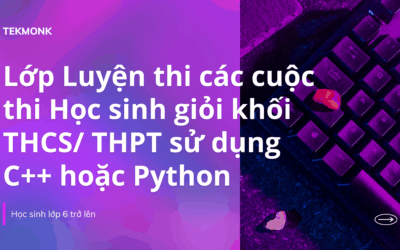 Lớp Luyện thi các cuộc thi Học sinh giỏi khối THCS/ THPT sử dụng C++ hoặc Python