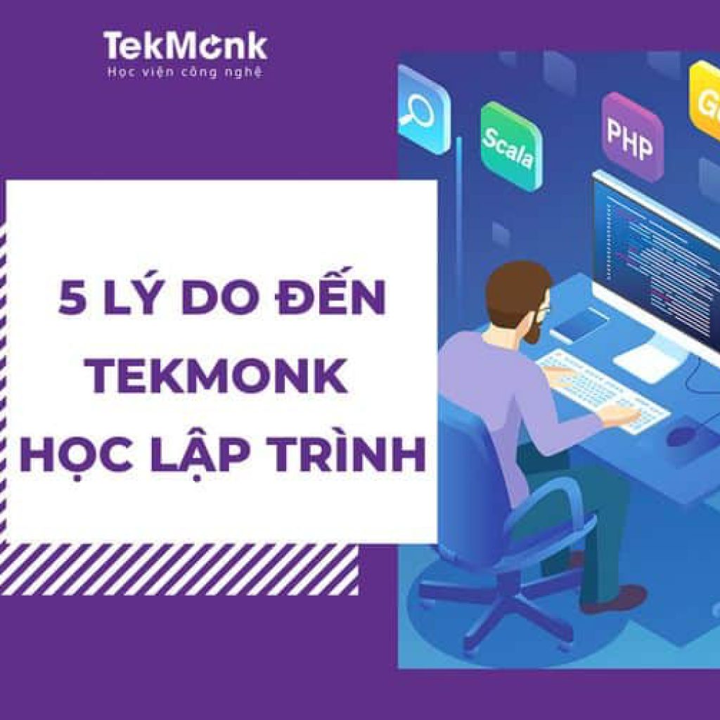 Tại sao bạn nên chọn TekMonk là nơi đồng hành trên con đường lập trình | Khóa học lập trình cho trẻ em | lập trình game | lập trình web | lập trình scratch | lập trình python