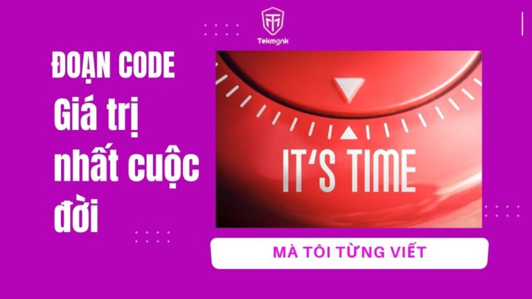 Đoạn code giá trị nhất mà tôi từng viết trong cuộc đời 2022! | Khóa học lập trình cho trẻ em | lập trình game | lập trình web | lập trình scratch | lập trình python