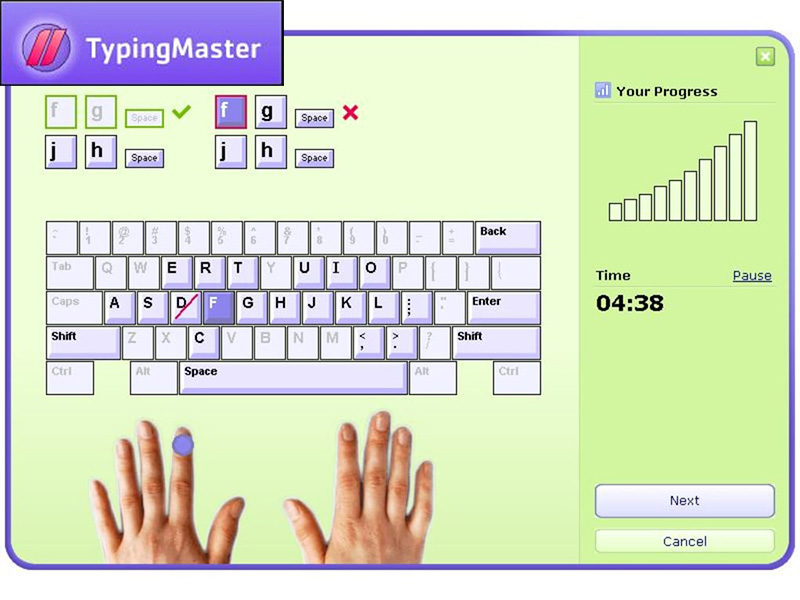 Cách luyện tốc độ đánh máy với Typing Master trên Windows