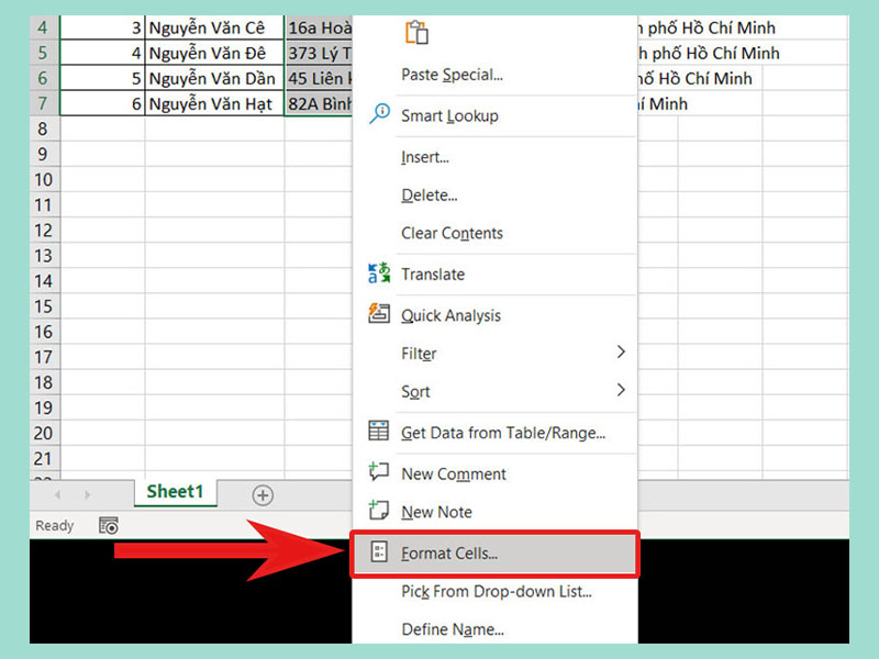 Cách xuống dòng trong Excel dành cho Windows và MacOS