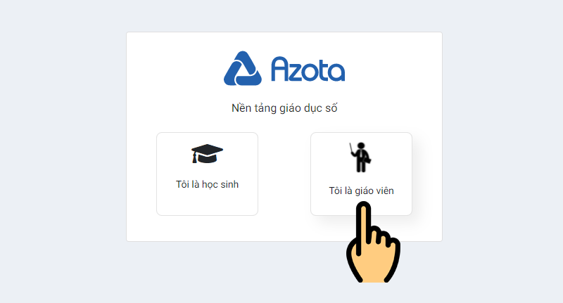 Cách đăng ký tài khoản Azota, giao và chấm bài trực tuyến trong 2 phút 2 Cách đăng ký tài khoản Azota, giao và chấm bài trực tuyến trong 2 phút