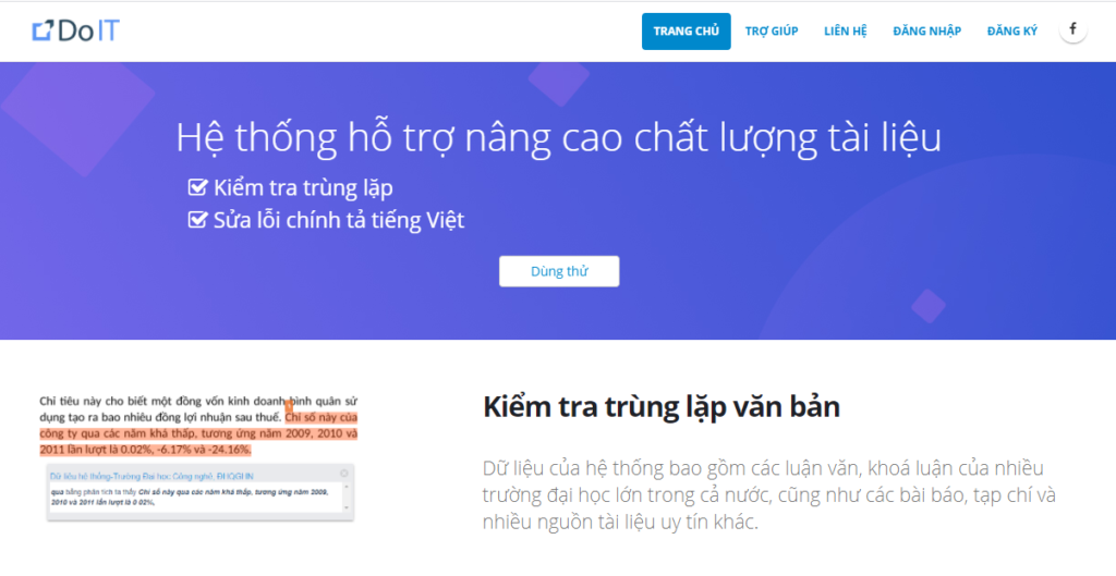 Cách Check Đạo Văn Trên Doit: Đăng Nhập, Login, Miễn Phí | Khóa học lập trình cho trẻ em | lập trình game | lập trình web | lập trình scratch | lập trình python