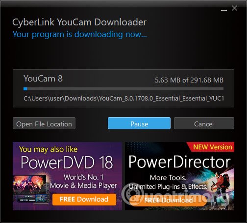Hướng dẫn quay phim màn hình bằng CyberLink Youcam