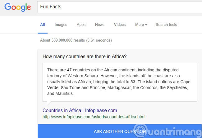 Những thủ thuật tìm kiếm nhanh trên Google mà bạn nên biết