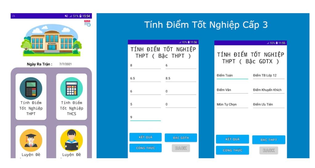✅4 app, phần mềm tính điểm học bạ trên điện thoại 2023 | Khóa học lập trình cho trẻ em | lập trình game | lập trình web | lập trình scratch | lập trình python