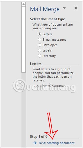 Hướng dẫn Cách trộn văn bản, trộn thư Mail Merge trên Microsoft Word 2016