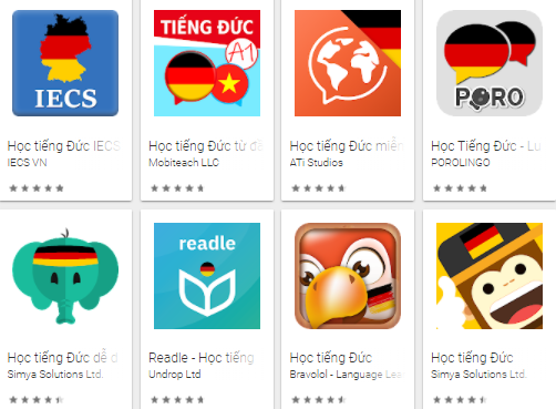 Top 10 app học tiếng Đức miễn phí tốt nhất cho người mới bắt đầu 2023 | Khóa học lập trình cho trẻ em | lập trình game | lập trình web | lập trình scratch | lập trình python