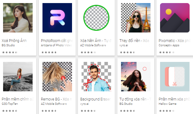 Top 10 app xóa phông nền ảnh trên điện thoại ios và android 2023 | Khóa học lập trình cho trẻ em | lập trình game | lập trình web | lập trình scratch | lập trình python