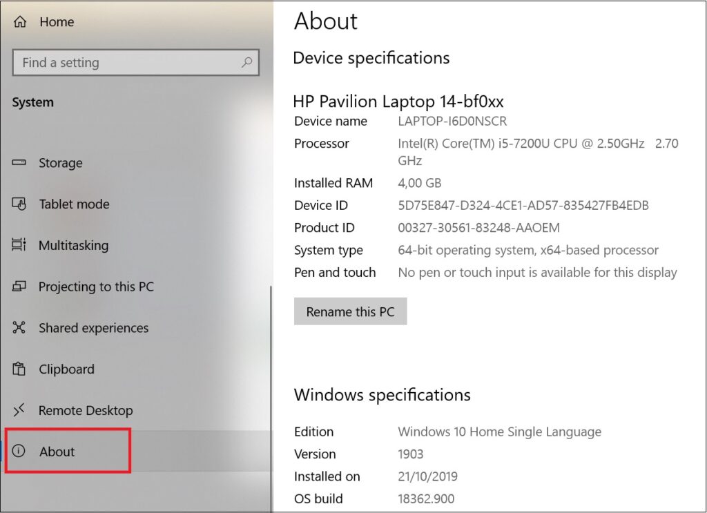Các cách đơn giản để kiểm tra cấu hình máy tính, laptop không cần phần mềm | Khóa học lập trình cho trẻ em | lập trình game | lập trình web | lập trình scratch | lập trình python