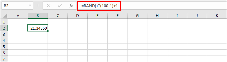 Cách tạo số ngẫu nhiên Hàm RAND, RANDBETWEEN trong Excel có ví dụ