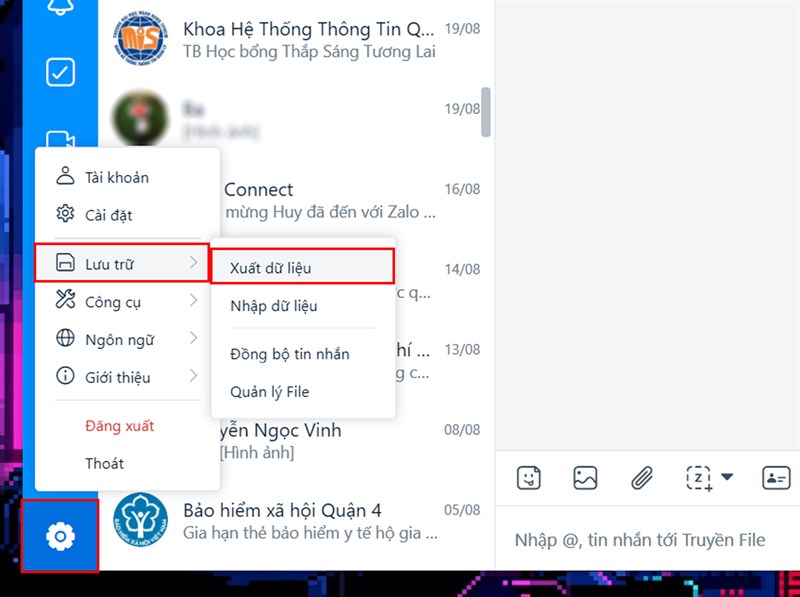 Cách khôi phục tin nhắn Zalo đã xóa trên PC của bạn cực kỳ đơn giản và nhanh chóng