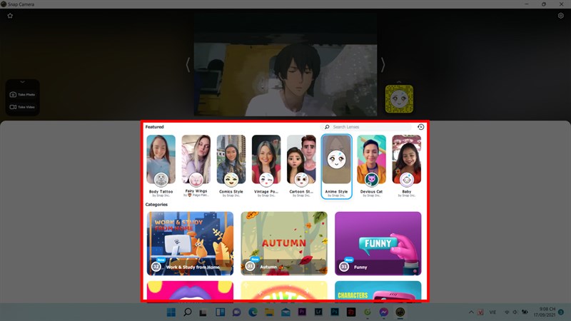 Cách dùng filter Snapchat trên Google Meet, Zoom giúp bạn học online ở nhà thú vị hơn