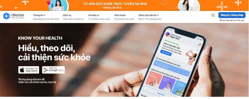 eDoctor Tư vấn và khám sức khỏe trực tiếp tại nhà | Khóa học lập trình cho trẻ em | lập trình game | lập trình web | lập trình scratch | lập trình python