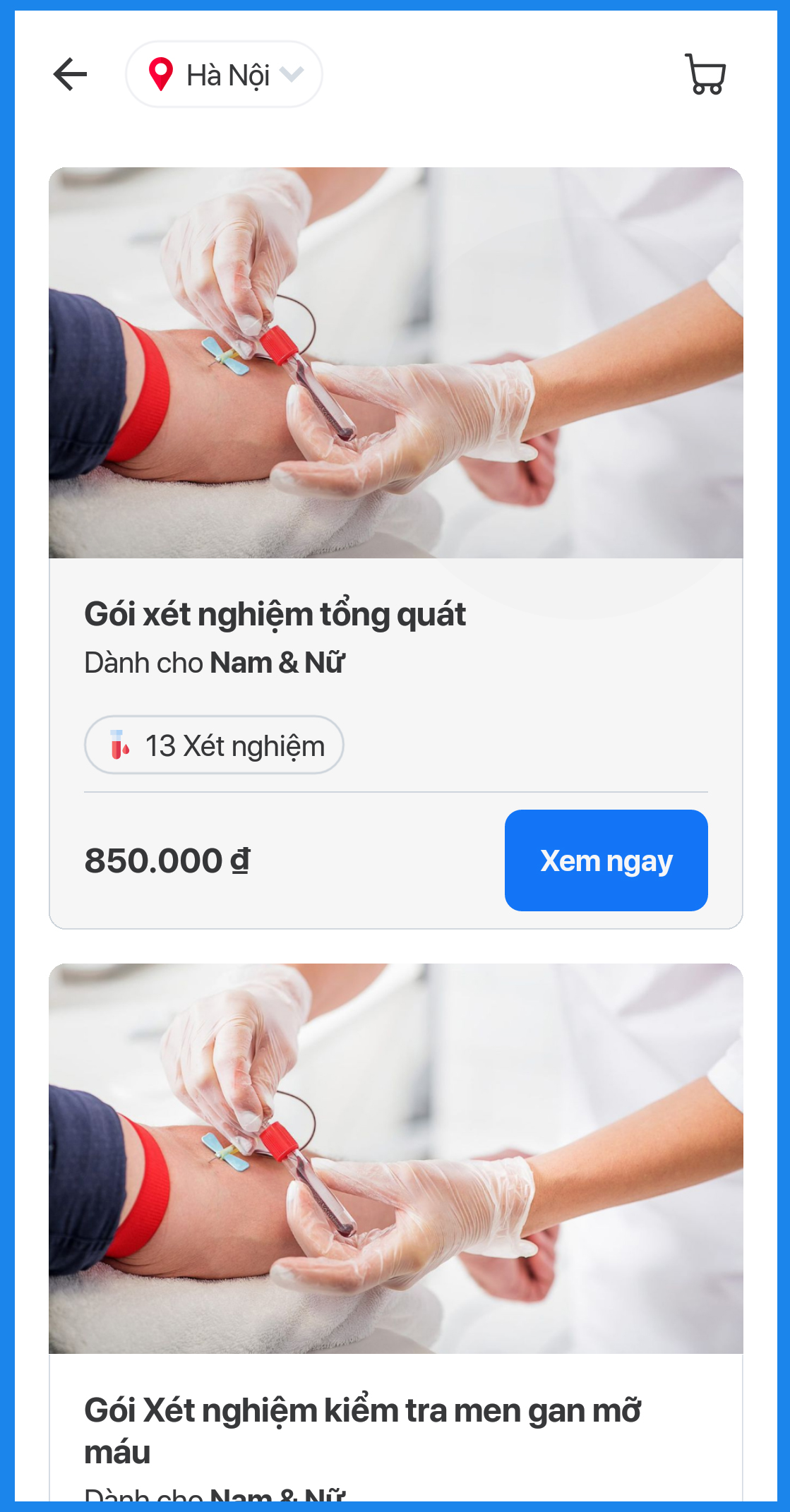Tư vấn và khám sức khỏe trực tiếp tại nhà trên ứng dụng eDoctor