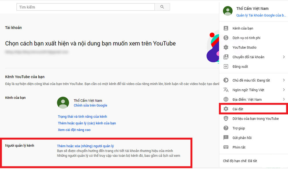 Cách Chuyển Kênh Youtube Sang Gmail Khác chi tiết đầy đủ nhất