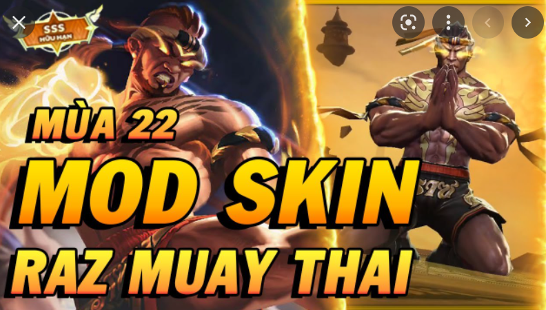 Cách MOD Skin RAZ Muay Thái Mùa 21 22 2022 Mới Nhất – Link APK | Khóa học lập trình cho trẻ em | lập trình game | lập trình web | lập trình scratch | lập trình python