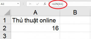 Tổng hợp các hàm cơ bản trong Excel thường sử dụng (phần 2)