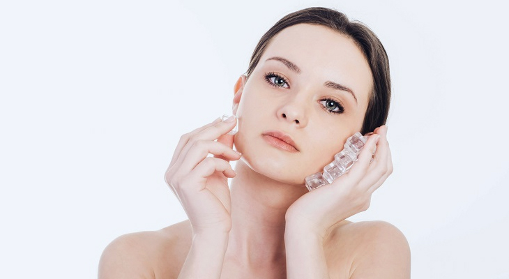 Đá lạnh với 10 công dụng làm đẹp có thể bạn chưa biết