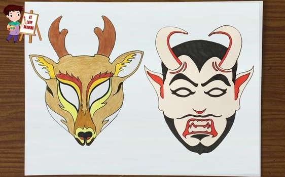 Vẽ mặt nạ lớp 8, cách vẽ đơn giản, nhanh chóng 2023 | Khóa học lập trình cho trẻ em | lập trình game | lập trình web | lập trình scratch | lập trình python