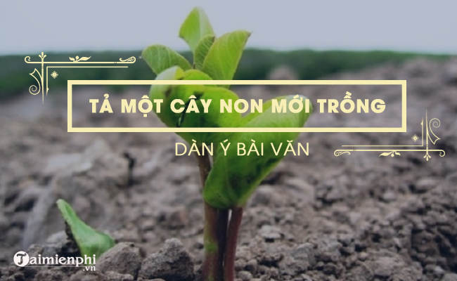 Dàn ý tả một cây non mới trồng 2023 | Khóa học lập trình cho trẻ em | lập trình game | lập trình web | lập trình scratch | lập trình python