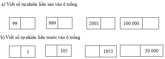 Giải bài 1, 2, 3, 4, 5 trang 16 Vở bài tập Toán 4 tập 1		 2023 | Khóa học lập trình cho trẻ em | lập trình game | lập trình web | lập trình scratch | lập trình python