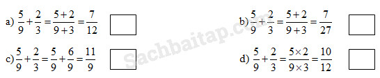 Giải bài 1, 2, 3, 4 trang 53 Vở bài tập Toán 4 tập 2		 2023 | Khóa học lập trình cho trẻ em | lập trình game | lập trình web | lập trình scratch | lập trình python