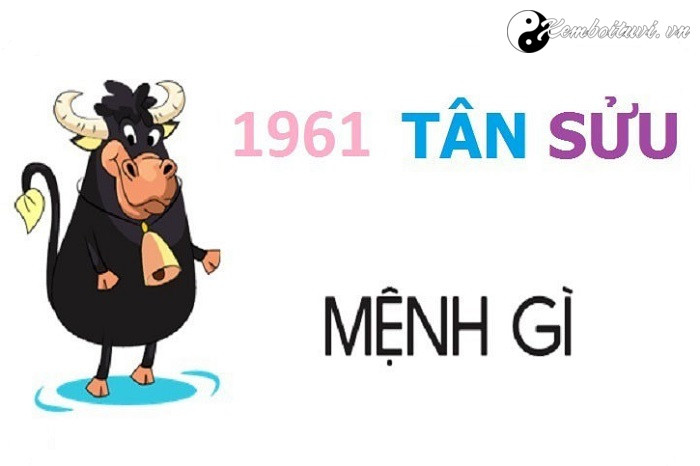 Năm 1961 là năm con gì? Sinh năm 1961 là mệnh gì? Tuổi gì?		 2023 | Khóa học lập trình cho trẻ em | lập trình game | lập trình web | lập trình scratch | lập trình python